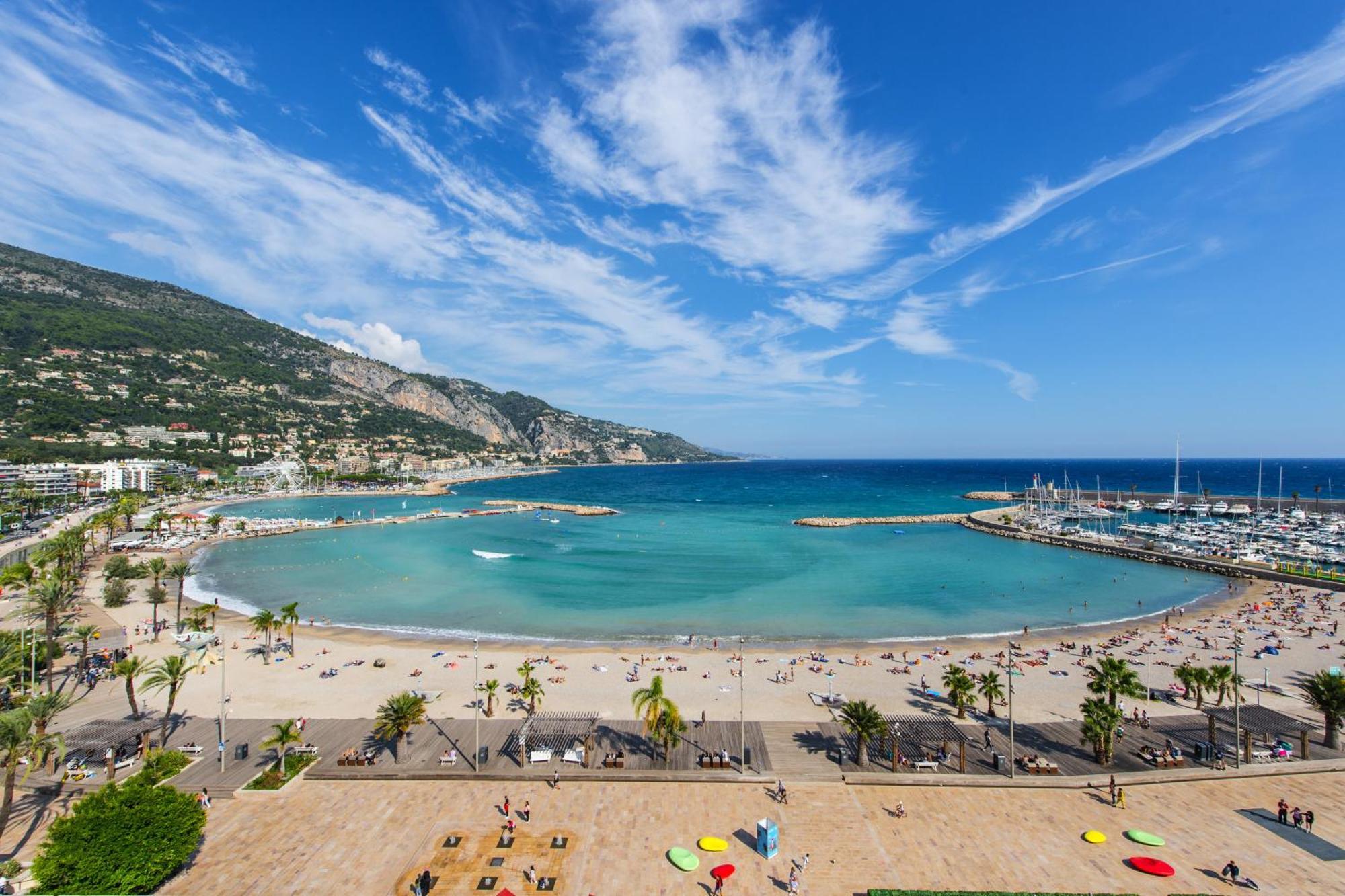"Rue Longue" Vue Mer, Spacieux, Renove Menton Exterior foto