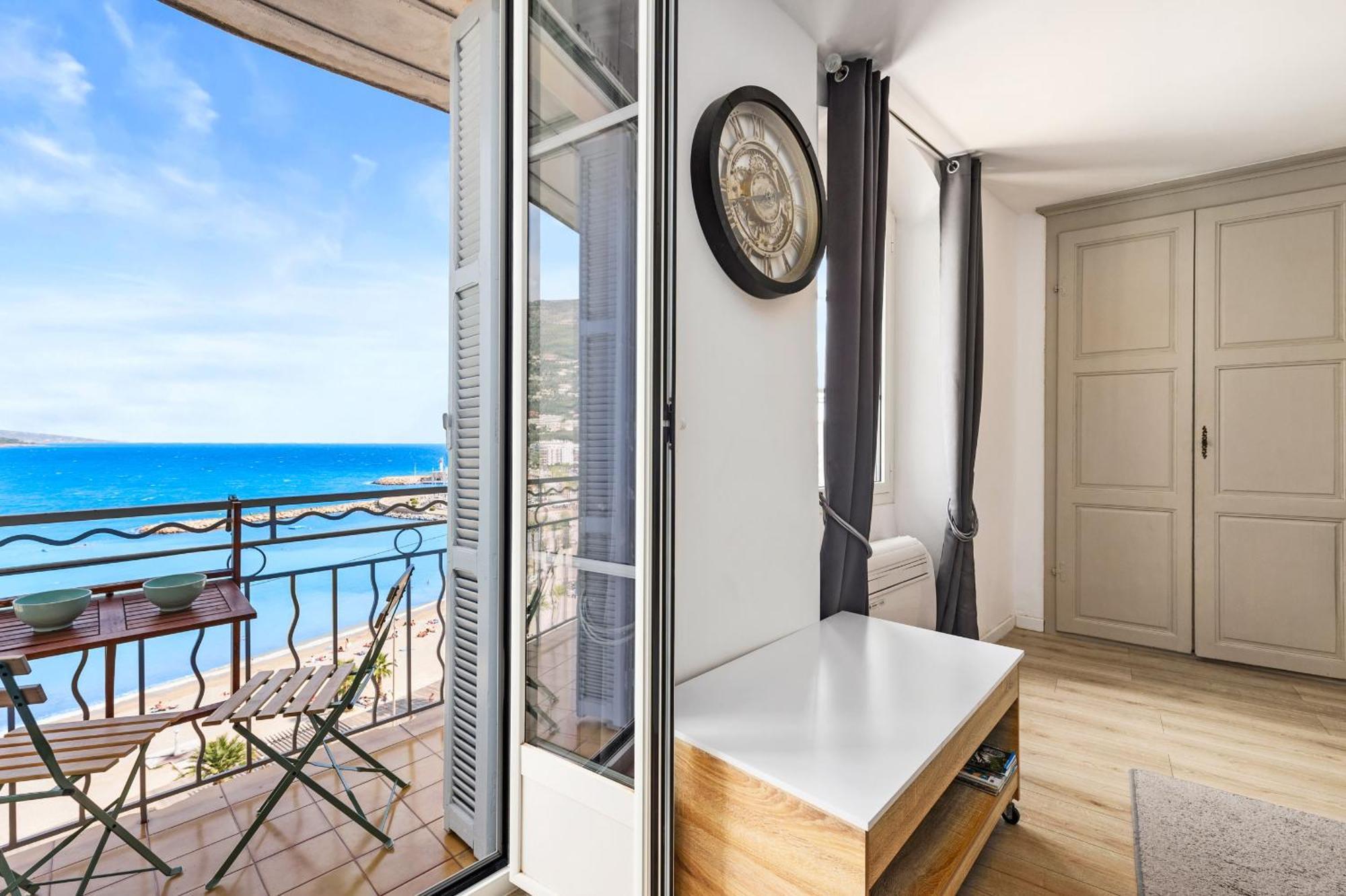 "Rue Longue" Vue Mer, Spacieux, Renove Menton Exterior foto